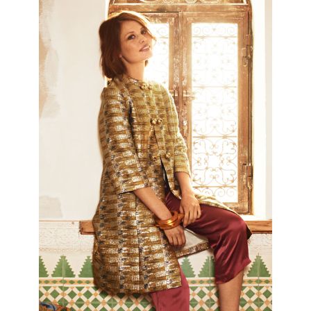 Manteau court n°116 de Burda Style Février 2013