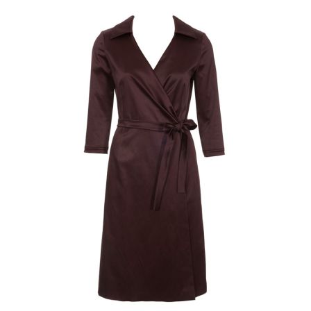 Robe porte-feuille n°116 de Burda Style Novembre 2012