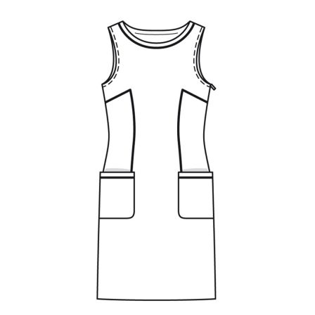 Robe n°116 de Burda Style Juin 2013