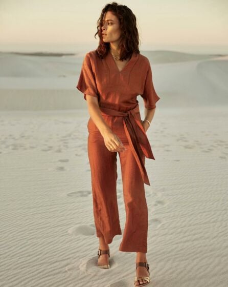 Combinaison en lin n°113 | Burda Style 06/18