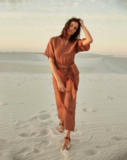 Combinaison en lin n°113 | Burda Style 06/18