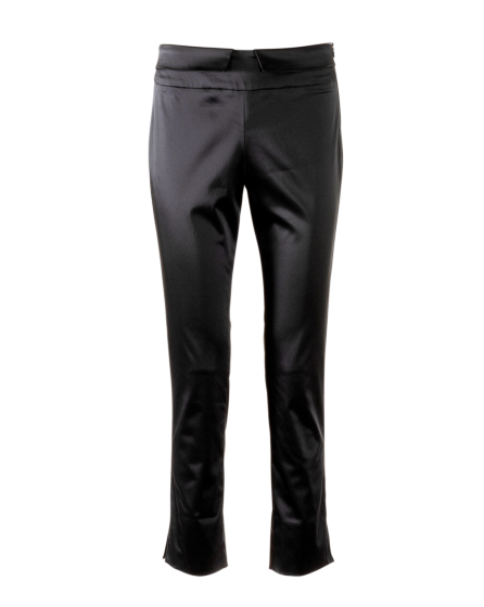 Pantalon en satin stretch n°102 | Burda Style 12/18