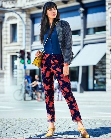 Pantalon en satin stretch n°102 | Burda Style 12/18