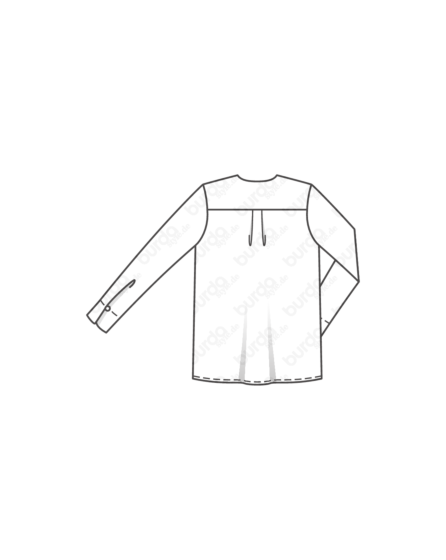 Blouse en satin n°106 | Burda Style 12/18