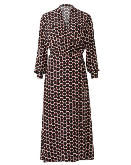 Robe portefeuille en viscose n 107 Burda Style 09 19