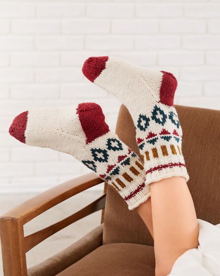 Chaussettes en Mailles 138 | Burda Style 10/19