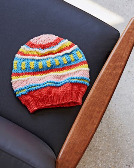 Bonnet en Mailles 140 | Burda Style 10/19
