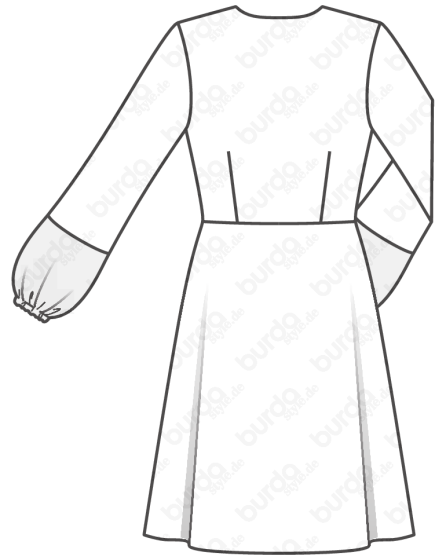 Robe n°117 de Burda Style Février 2019