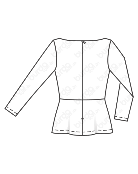 Robe n°117 de Burda Style Février 2019