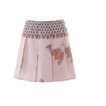 Jupe à plis n°117 de Burda Style Avril 2015