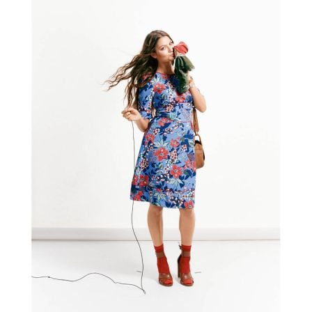 Robe n°118 de Burda Style Mars 2015