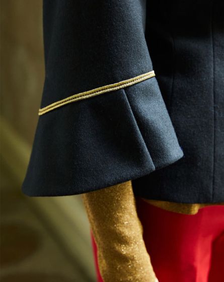 Veste d'uniforme n°118 de Burda Style Décembre 2017