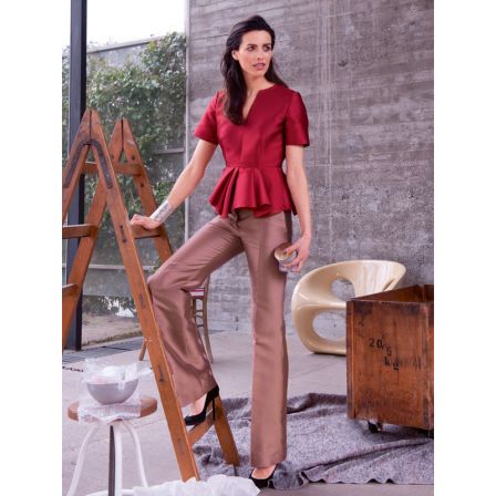 Pantalons n°118 de Burda Style Août 2013