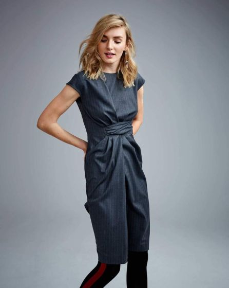 Robe n°119 de Burda Style Août 2017
