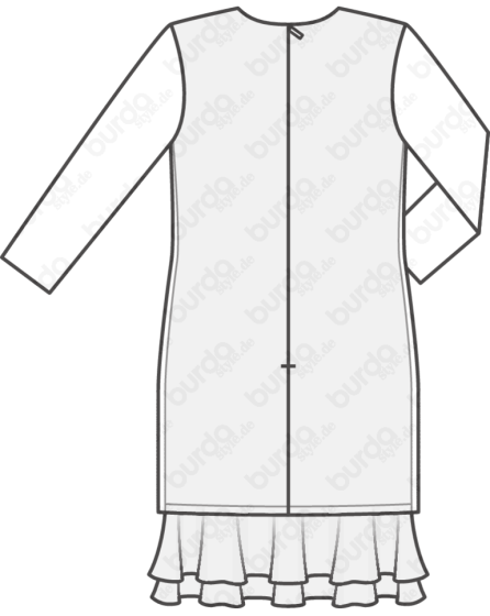 Robe n°119 de Burda Style Mars 2019