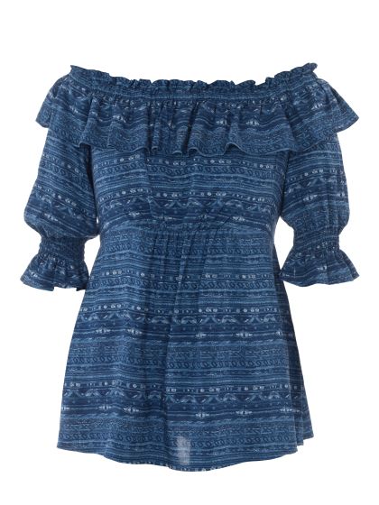 Blouse, robe n°119 de Burda Style Février 2017