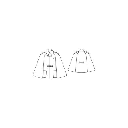 Cape n°120 de Burda Style Décembre 2014