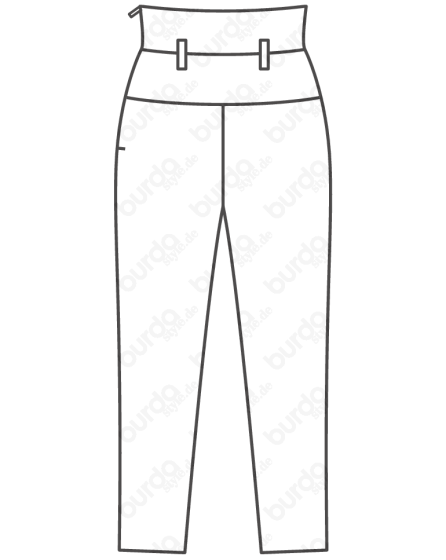 Pantalon n°120 de Burda Style Novembre 2017