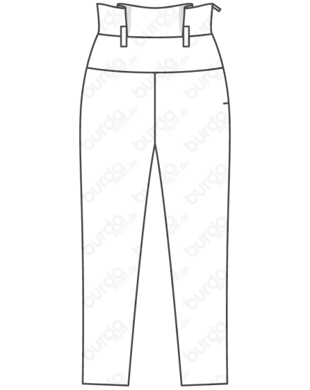Pantalon n°120 de Burda Style Novembre 2017