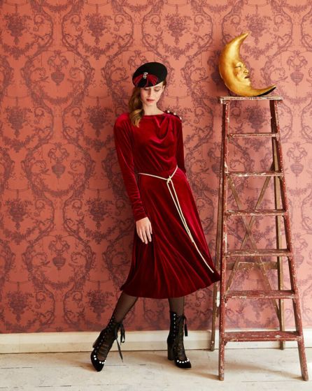Robe n°120 de Burda Style Décembre 2017