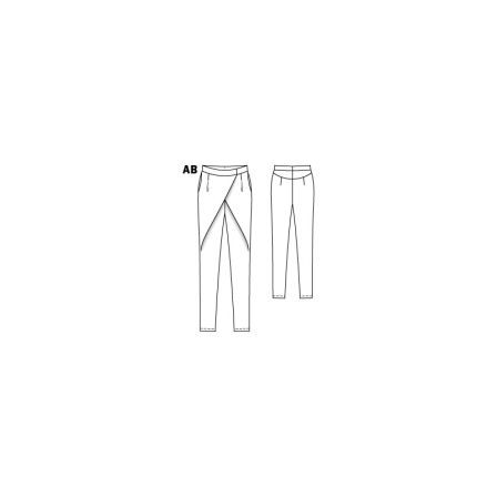 Pantalons n°120 de Burda Style Novembre 2013