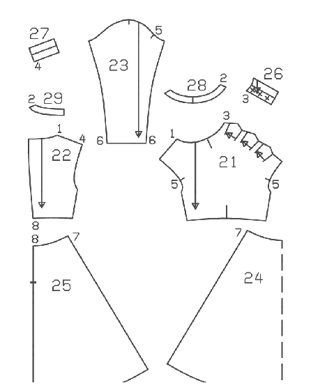 Robe n°120 de Burda Style Décembre 2017