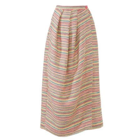 Longue jupe portefeuille n°121 de Burda Style Février 2015