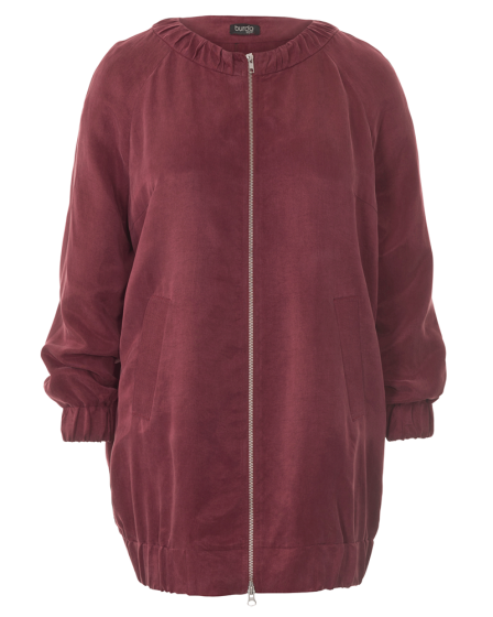 Bomber long n°121 de Burda Style Juin 2017