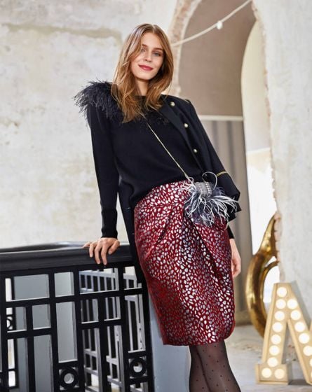 Jupe n°121 de Burda Style Décembre 2017