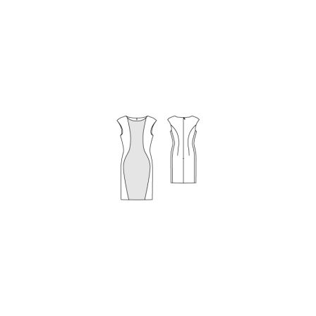 Robe n°121 de Burda Style Septembre 2012