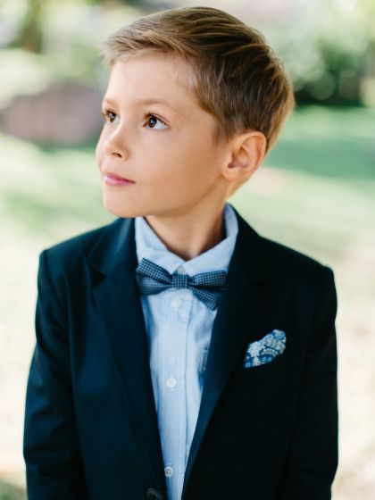 Veston pour enfant n°122 de Burda Style Février 2017