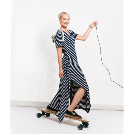Robe Maxi n°122 de Burda Style Mars 2015