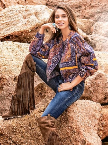 Bomber n°122 de Burda Style Octobre 2016