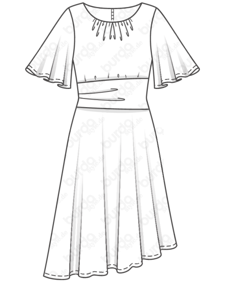 Robes  n°122 de Burda Style Mars 2019
