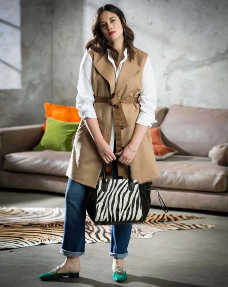 Gilets long n°122 de Burda Style Août 2017