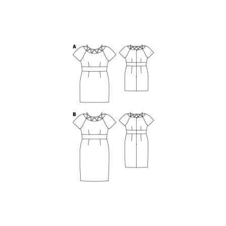 Robes cut-out n°123 de Burda Style Juillet 2016