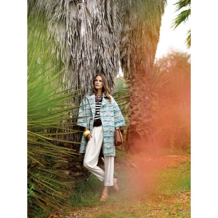 Manteau n°123 de Burda Style Février 2015