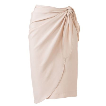 Jupe à surjupe portefeuille n°123 de Burda Style Octobre 2014