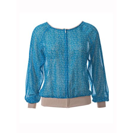 Blouson n°123 de Burda Style Avril 2013
