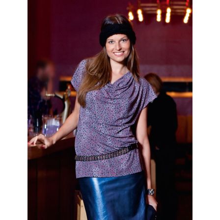 Tee-shirt-Minirobe n°123 de Burda Style Janvier 2013