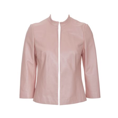 Veste de cuir n°123 de Burda Style Octobre 2012