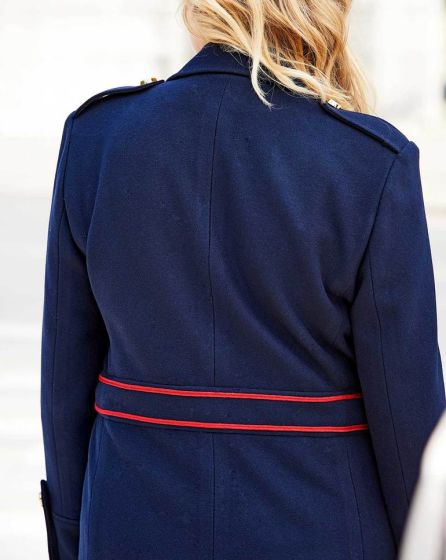 Redingote n°124 de Burda Style Novembre 2017
