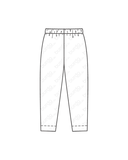 Pantalon n°124 de Burda Style Juin 2017