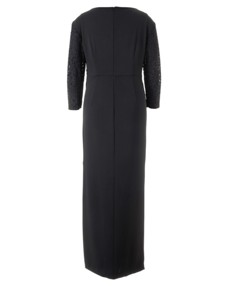 Robe longue n°124 de Burda Style Décembre 2017