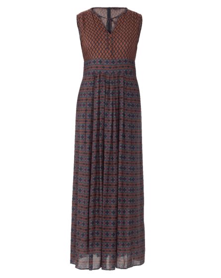 Robe longue n°124 de Burda Style Mai 2017