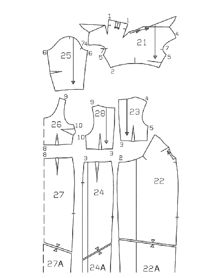 Robe longue n°124 de Burda Style Décembre 2017