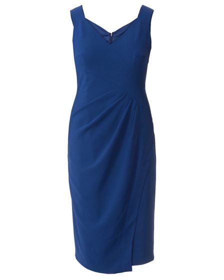 Robe drapée n°124 de Burda Style Juillet 2017