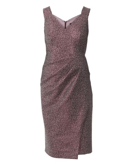Robe drapée n°124 de Burda Style Juillet 2017