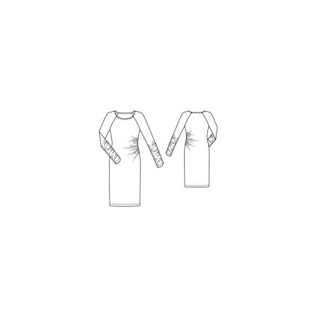 Robe n°124 de Burda Style Février 2015