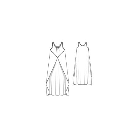 Robe n°125 de Burda Style Juin 2016